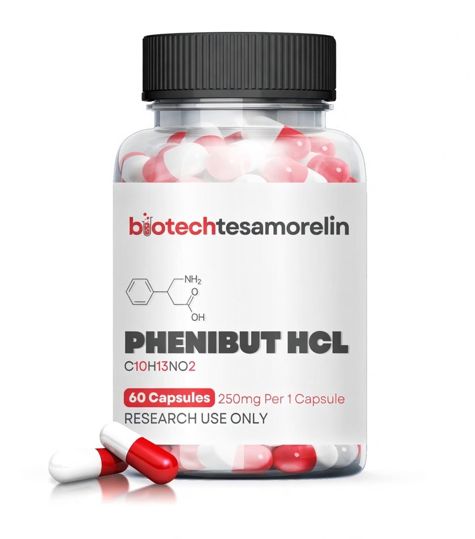 Buy Phenibut HCL (250mg/capsule), 60 Capsules Online