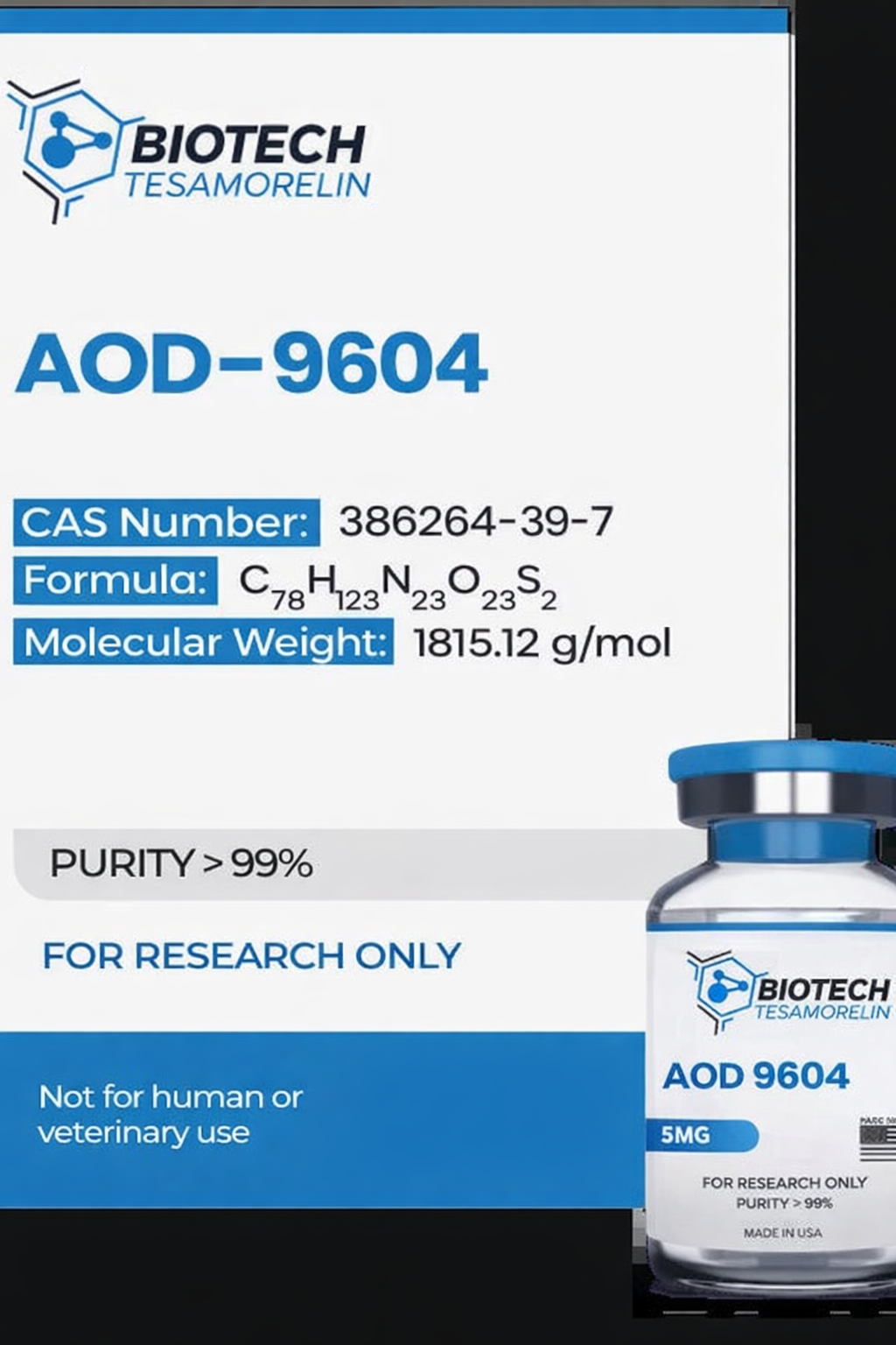 Buy AOD 9604 (5mg) Online