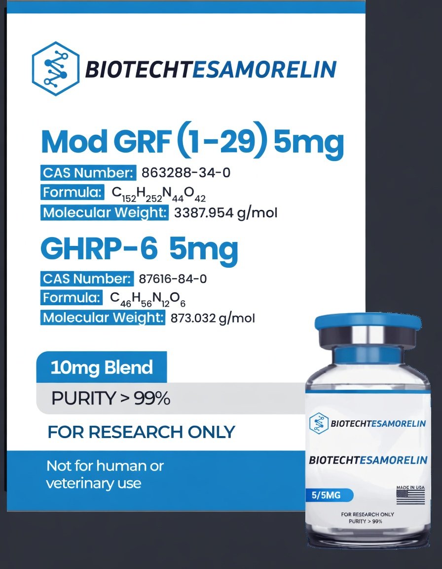 Buy Mod GRF 1-29 & GHRP-6 (10mg) Online